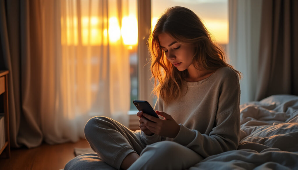 Les erreurs à éviter avec les SMS chauds avant de dormir