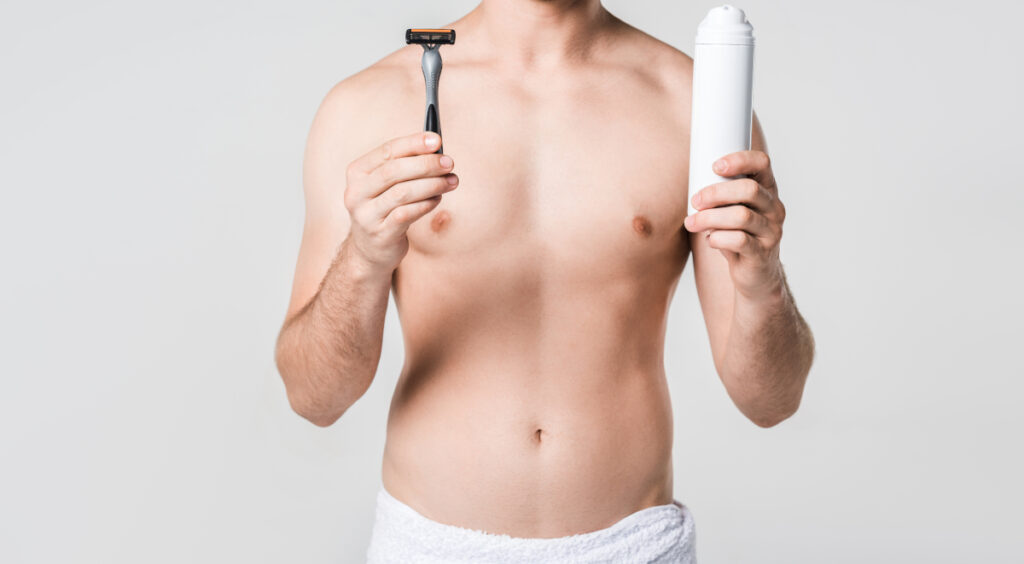 Crème dépilatoire pour homme sur les testicules : conseils